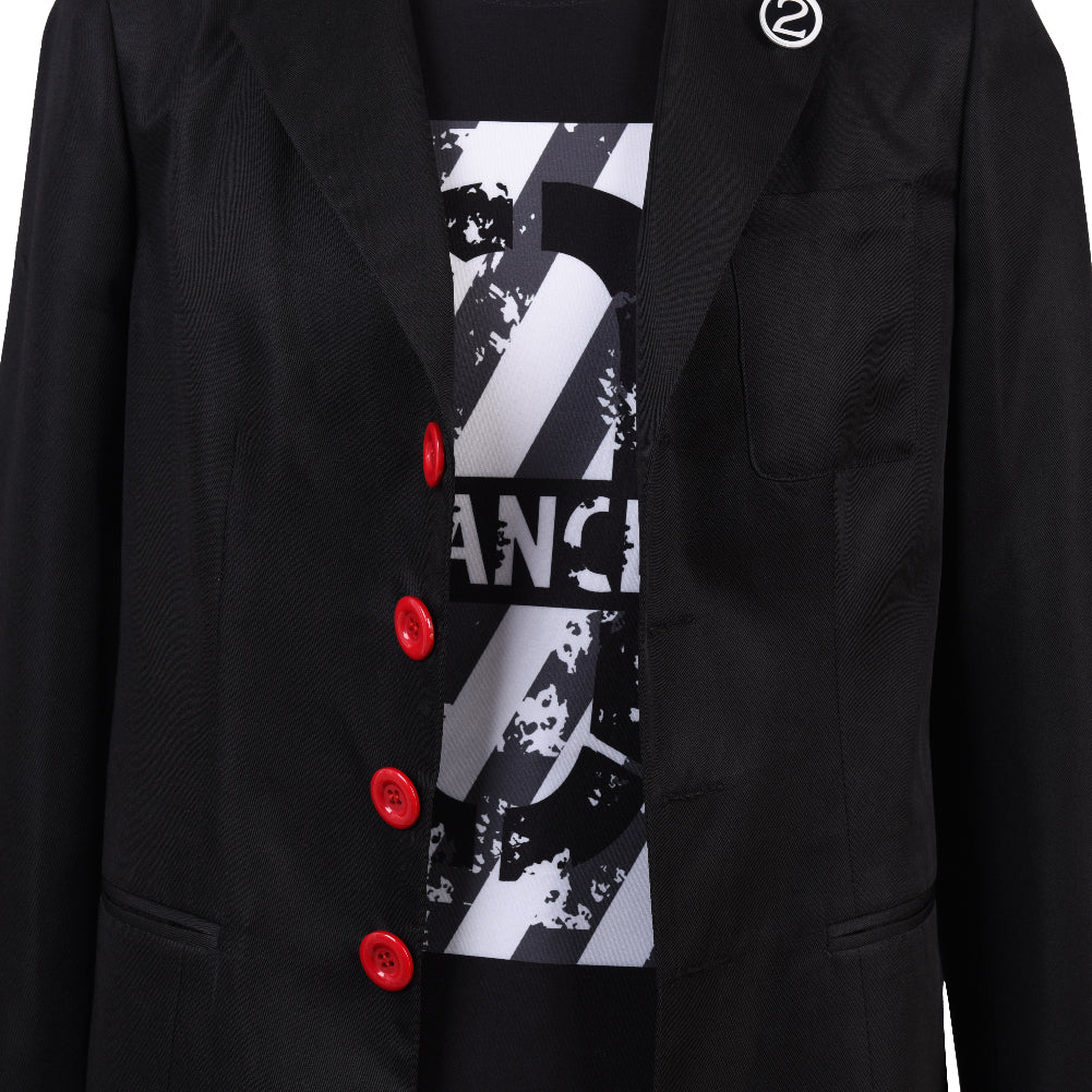 Persona 5 P 5 Amamiya Ren Cosplay Costume Joker Dancing Star Night School Uniform Suit