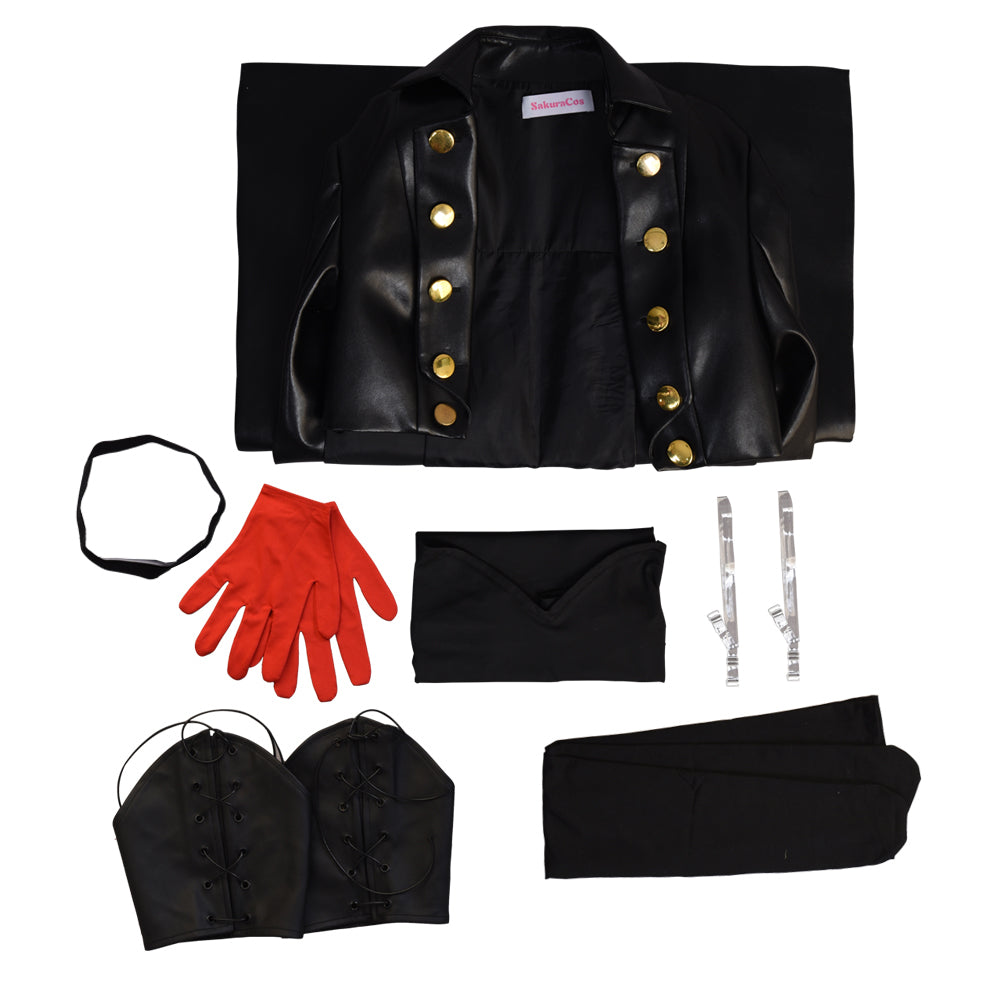 Persona 5 P5 The Royal Yoshizawa Kasumi Cosplay Costume Halloween Battle Suit Uniform