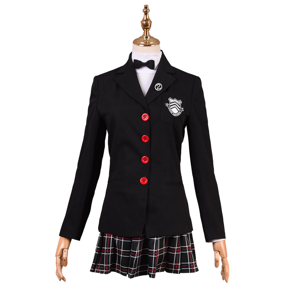 Persona 5 P5 The Royal Cosplay Yoshizawa Kasumi Cosplay Costume School Uniform Suit