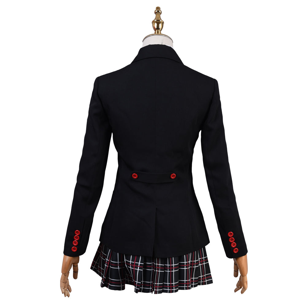 Persona 5 P5 The Royal Cosplay Yoshizawa Kasumi Cosplay Costume School Uniform Suit