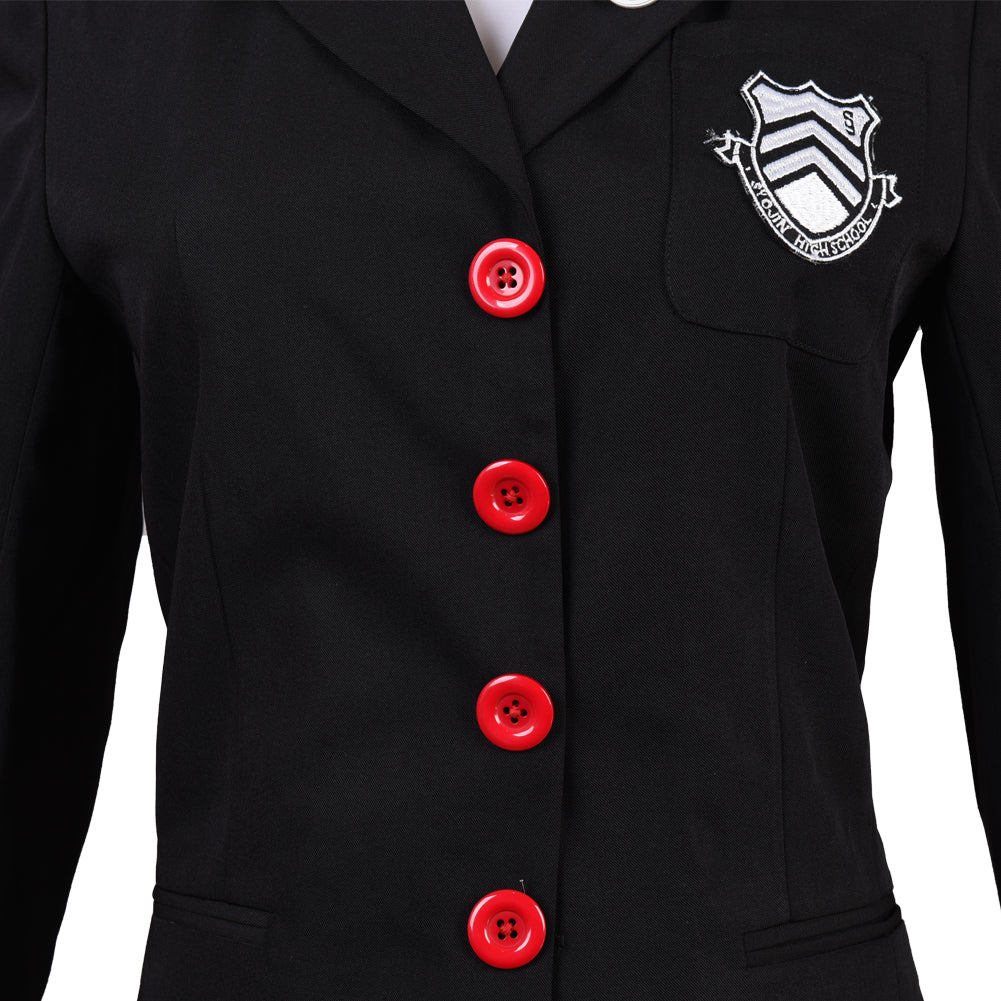 Persona 5 P5 The Royal Cosplay Yoshizawa Kasumi Cosplay Costume School Uniform Suit