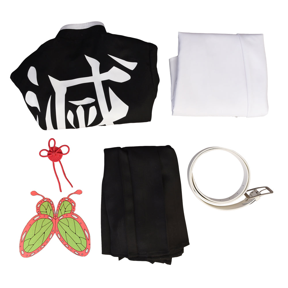 Demon Slayer Tsuyuri Kanawo Dress Cosplay Costume Halloween Kimono Suit Skirt
