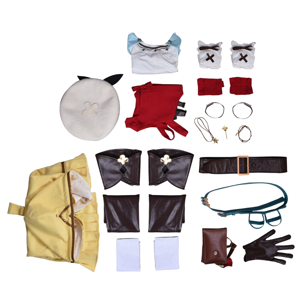 Atelier Ryza Cosplay Costume Ever Darkness & the Secret Hideout Halloween Dress Costume for Women