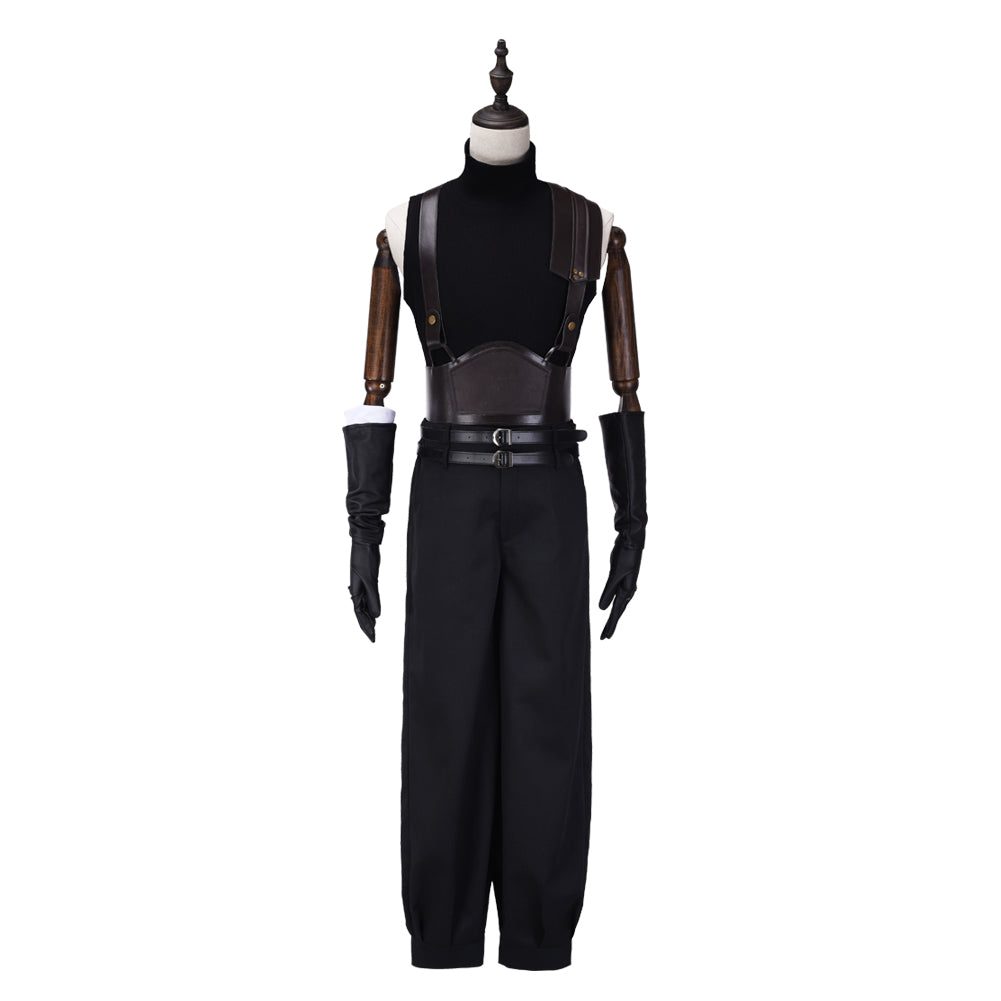 Final Fantasy VII Cloud Strife Cosplay Costume Halloween Dress Suit for Men