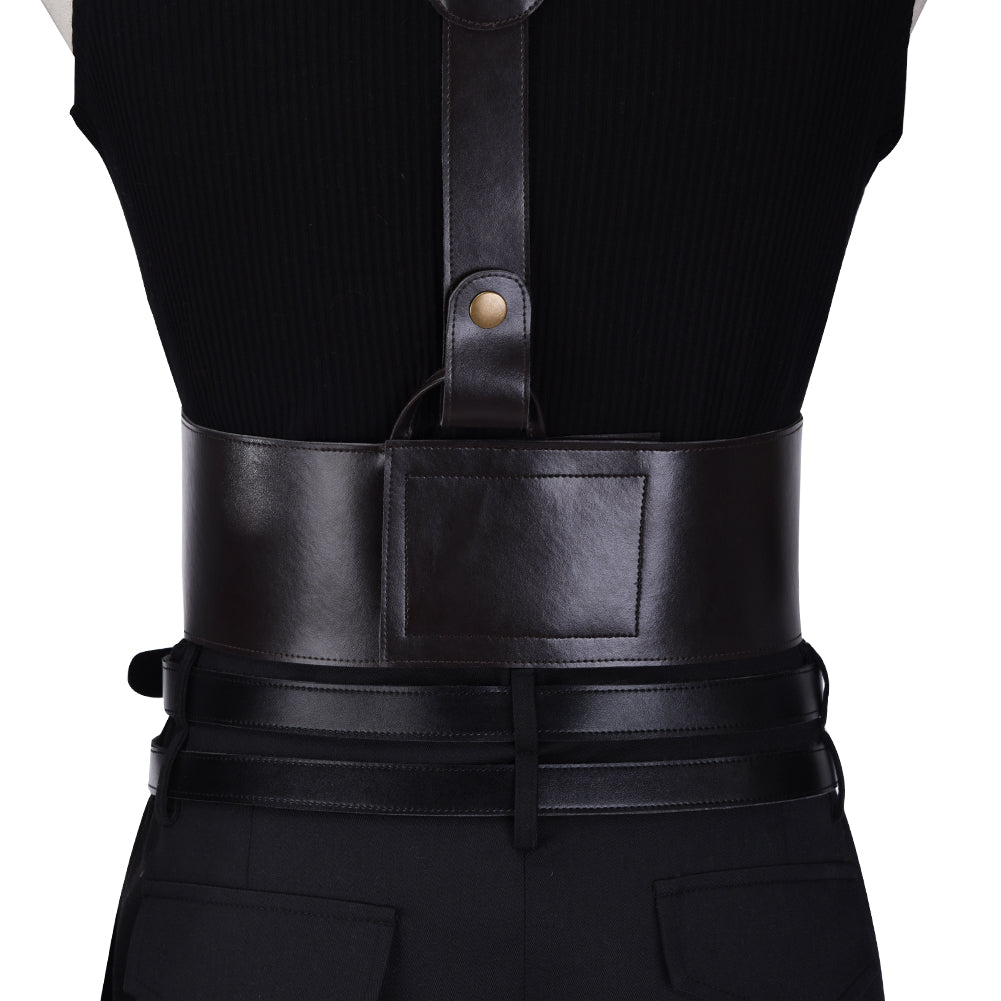 Final Fantasy VII Cloud Strife Cosplay Costume Halloween Dress Suit for Men