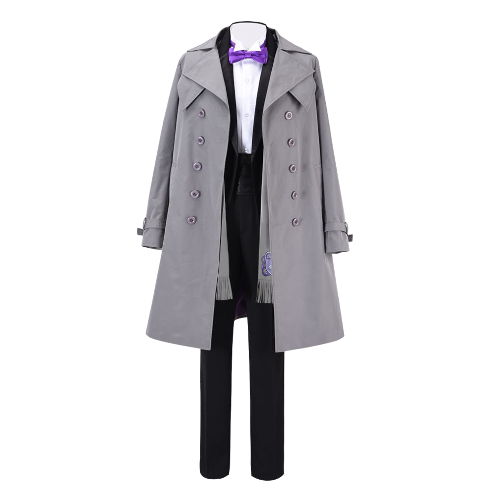 Twisted Wonderland Azul Cosplay Costume Octavinelle The Little Mermaid Uniform Suit Windbreaker