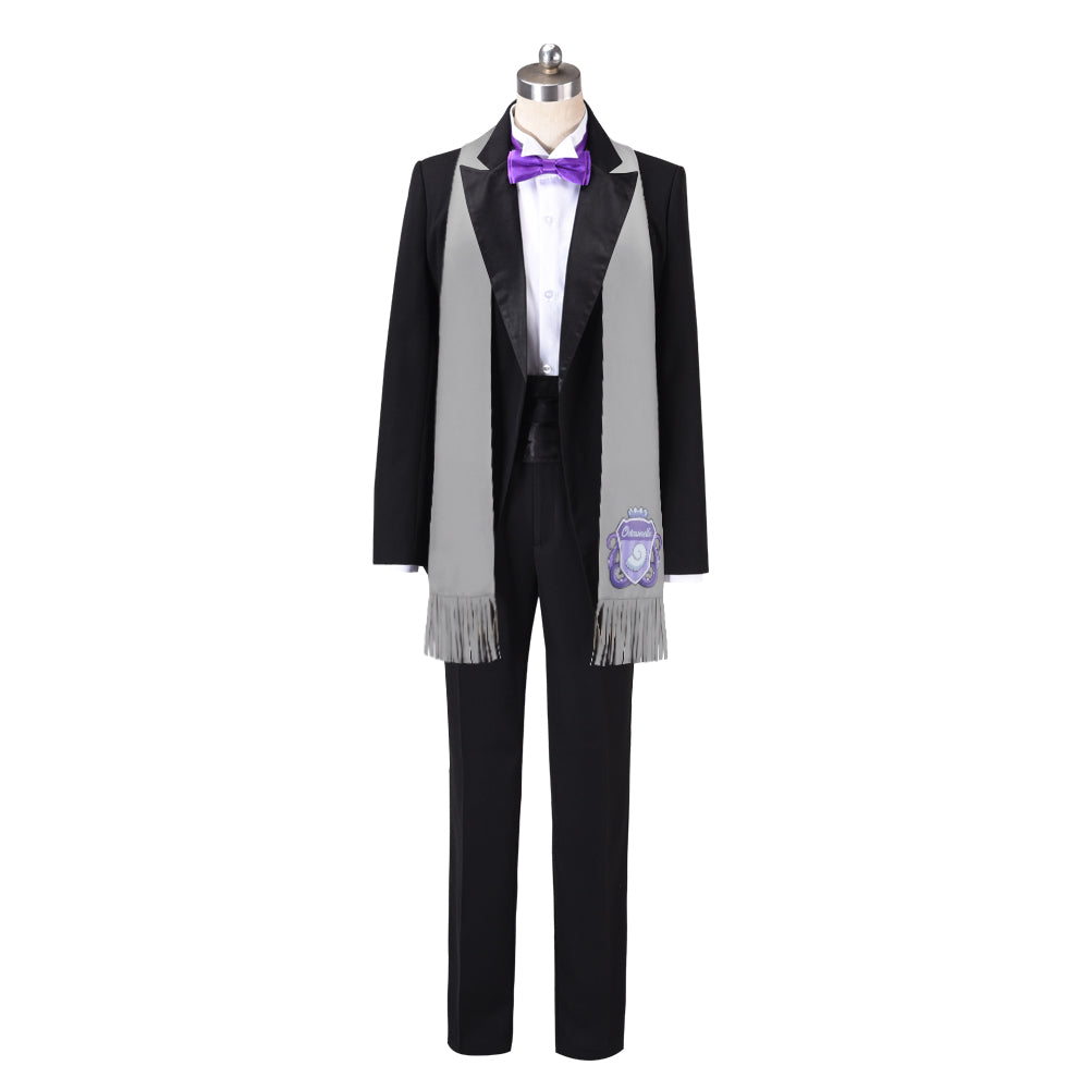 Twisted Wonderland Azul Cosplay Costume Octavinelle The Little Mermaid Uniform Suit Windbreaker