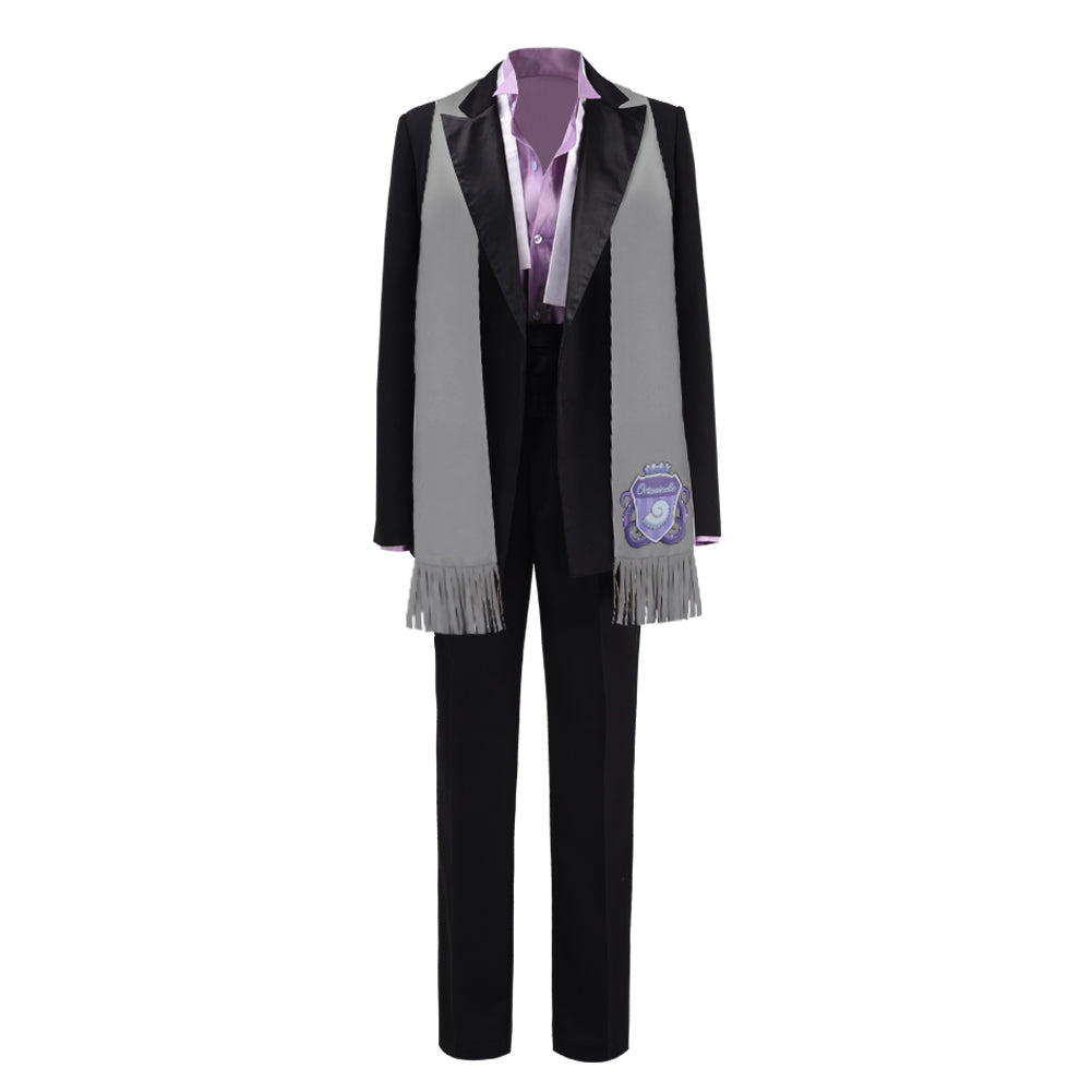 Twisted Wonderland Floyd Cosplay Costume Octavinelle The Little Mermaid Uniform Suit Coat