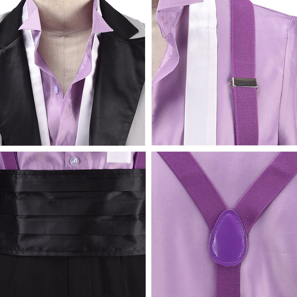 Twisted Wonderland Floyd Cosplay Costume Octavinelle The Little Mermaid Uniform Suit Coat