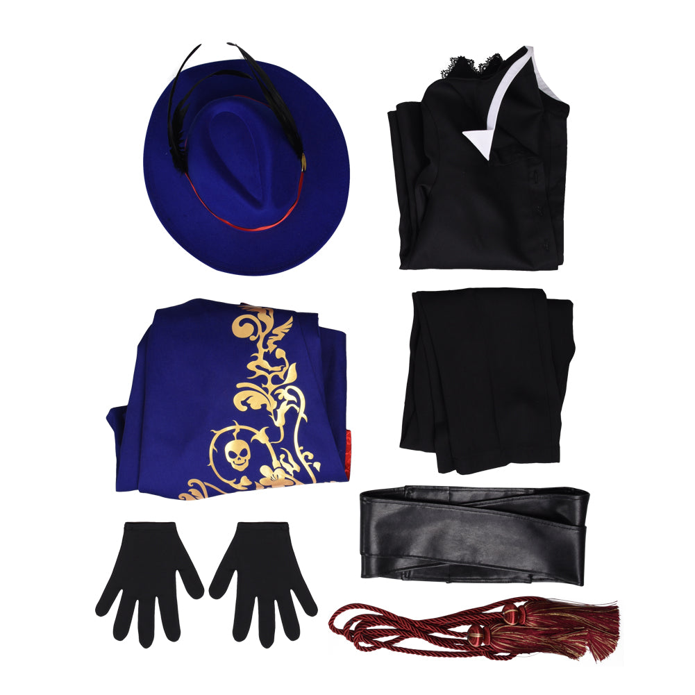Twisted Wonderland Rook Hunt Cosplay Costume Epel Felmier Pomefiore Costume Dress