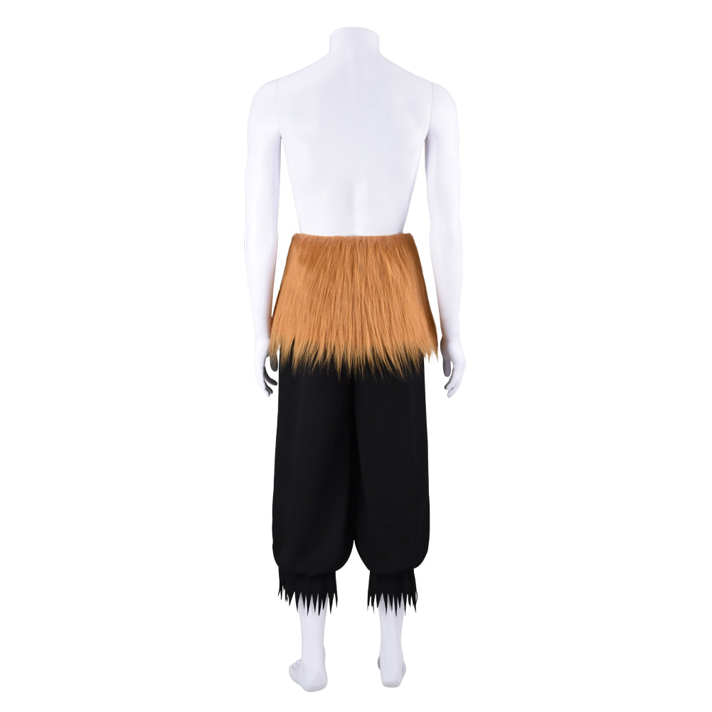Demon Slayer Hashibira Inosuke Cosplay Costume Halloween Suit Uniform for Men