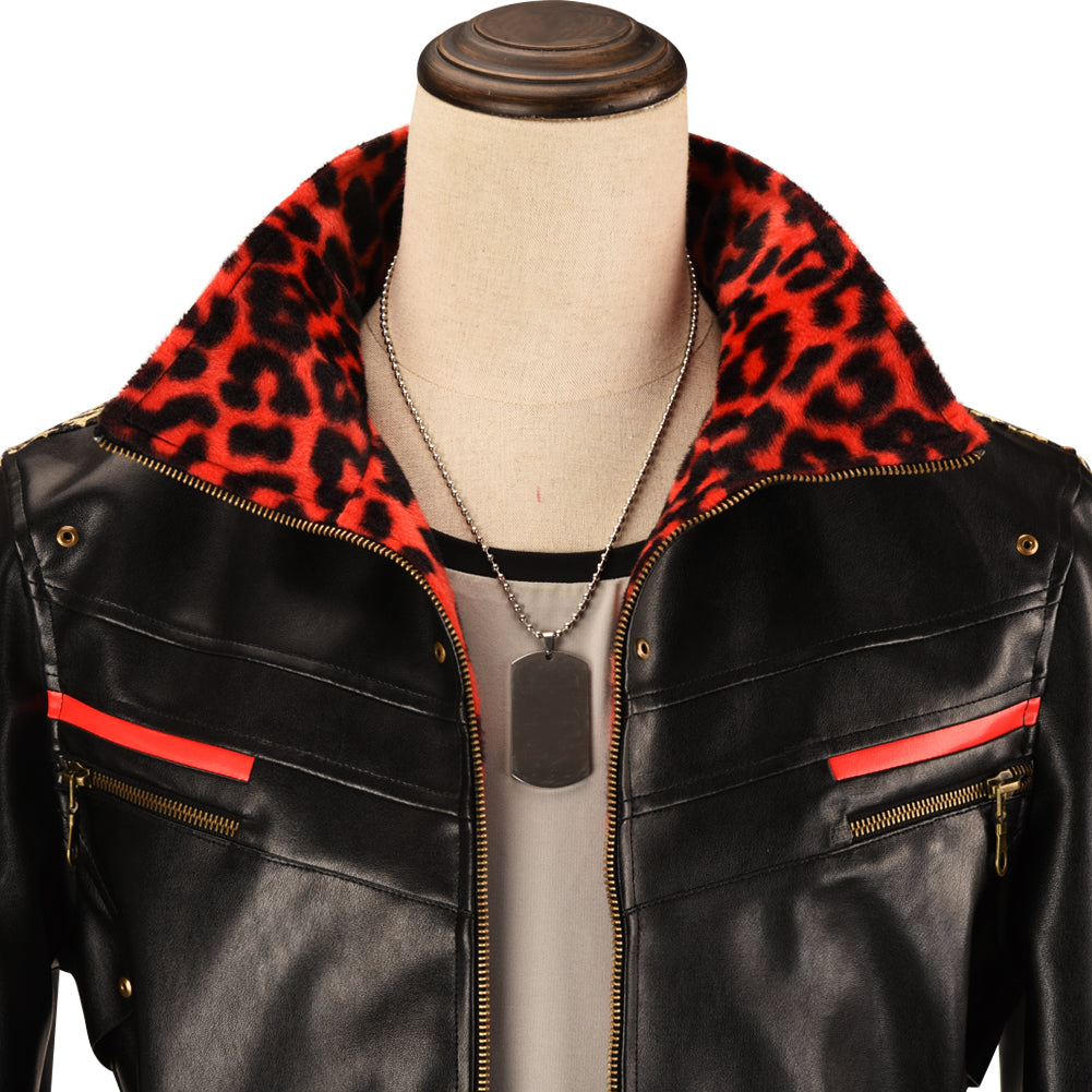 Final Fantasy VII Remake Leslie Kyle Cosplay Costume Halloween Outfit Suit for Men