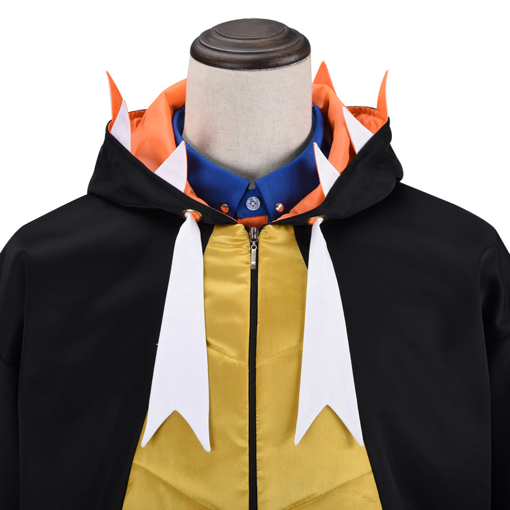 Pokemon Sword & Shield Kibana Raihan Cosplay Costume Halloween Uniform Full Sets