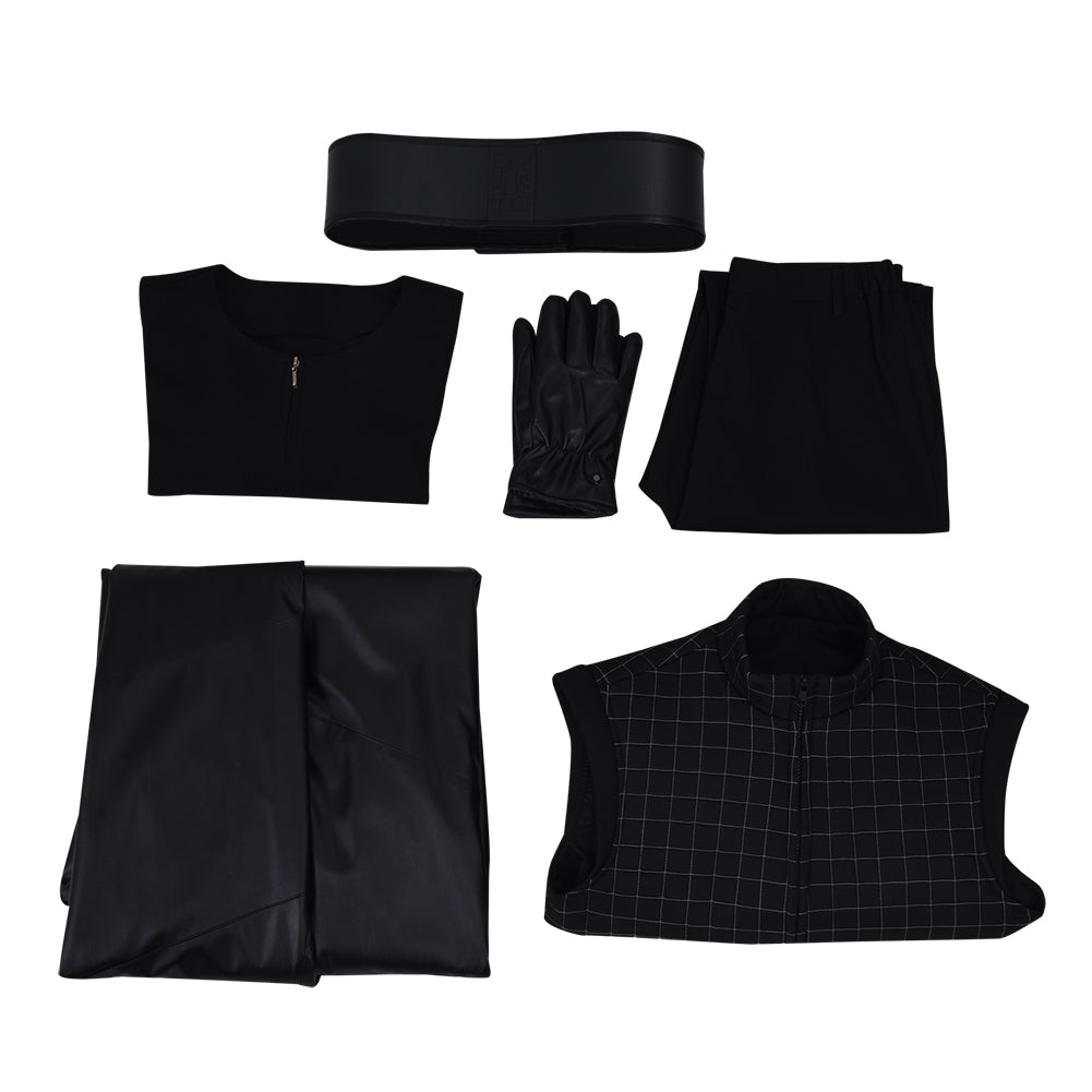 Star Wars Kylo Ren Cosplay Costume Skywalker Ben Solo Outfit Suit Full Sets Black