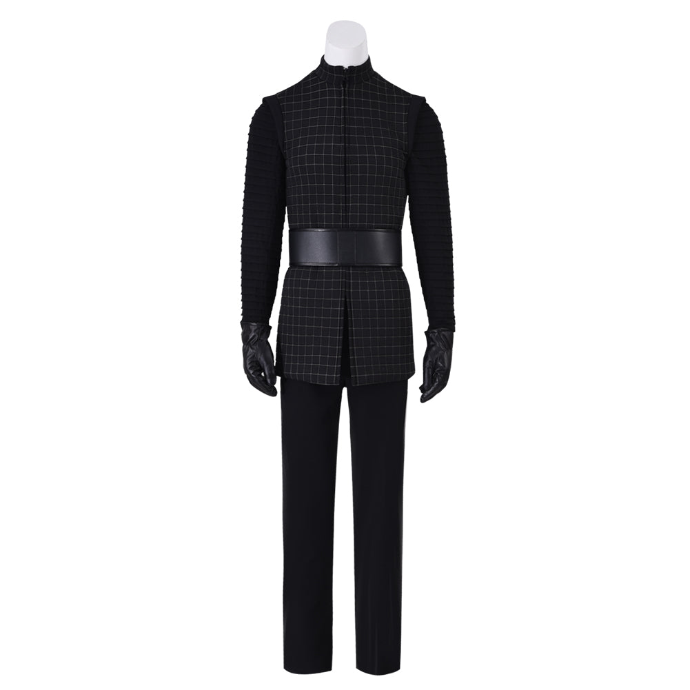 Star Wars Kylo Ren Cosplay Costume Skywalker Ben Solo Outfit Suit Full Sets Black