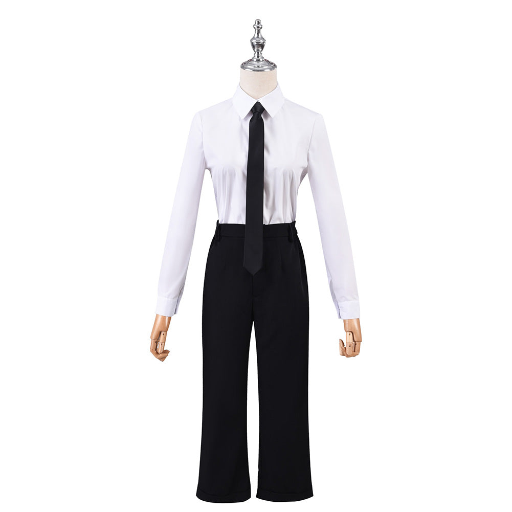 Chainsaw Man Power Cosplay Costume Red jacket Outfit Hoodie Full Sets for Halloween Christmas