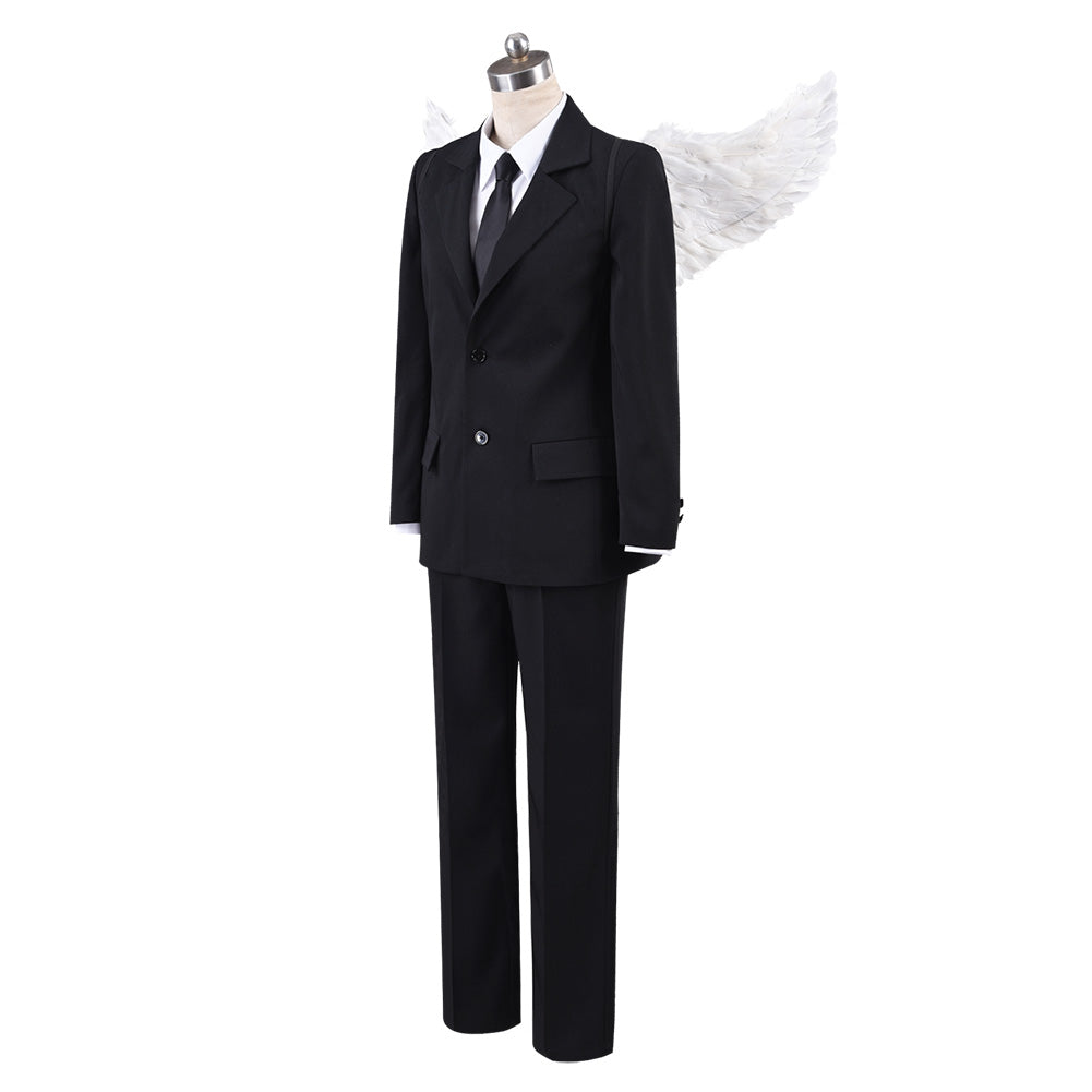 Chainsaw Man Angle Devil Cosplay Costume Halloween Christmas Demon Suit Uniform with Wings