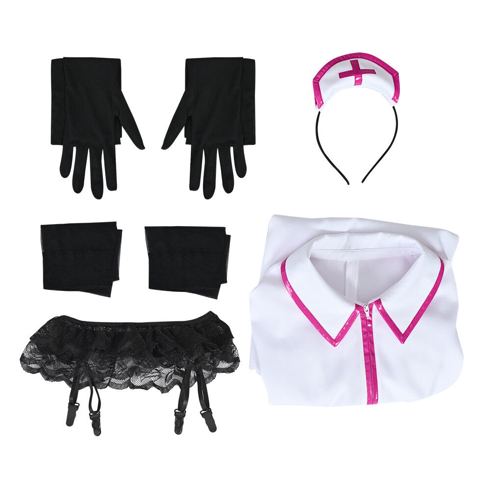 Chainsaw Man Makima Cosplay Costume Nurse Dress Uniform Suit Full Sets for Halloween