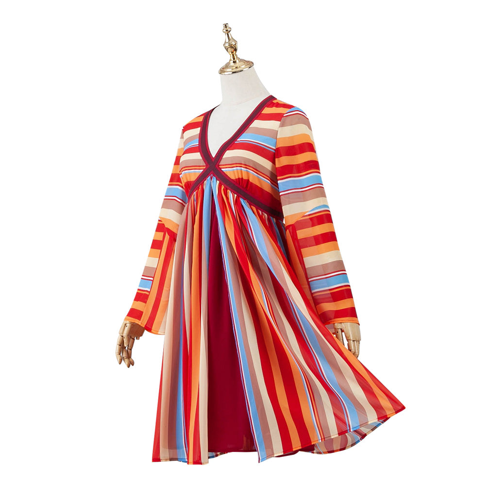 Wanda Maximoff Sleepwear Cosplay Costume Pregnancy Dress Halloween Scarlet Witch Pajamas Gown