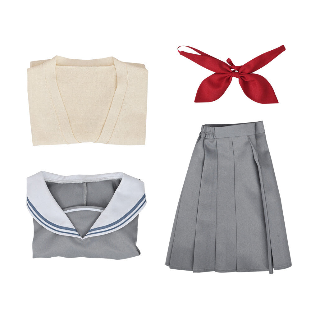 Project Sekai Colorful Stage Tenma Saki Cosplay Costume Momoi Airi School Uniform Dress Suit