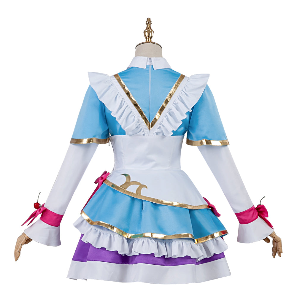 League of Legends LOL Annie Hastur Cosplay Costume KDA Annie Dress Full Set Skirt Blue