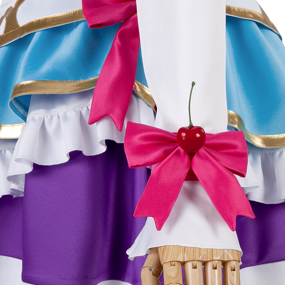 League of Legends LOL Annie Hastur Cosplay Costume KDA Annie Dress Full Set Skirt Blue