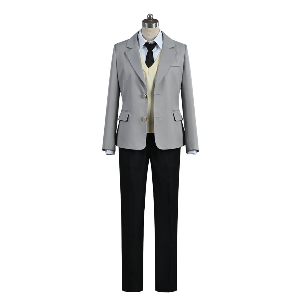 FF14 Final Fantasy Alphinaud Leveilleur Cosplay Costume Halloween School Uniform Suit