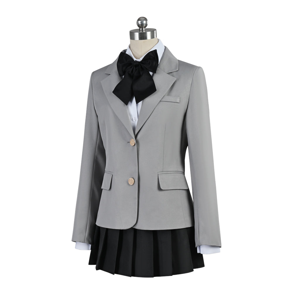 FF14 Final Fantasy Alisaie Leveilleur Cosplay Costume Halloween School Uniform Dress