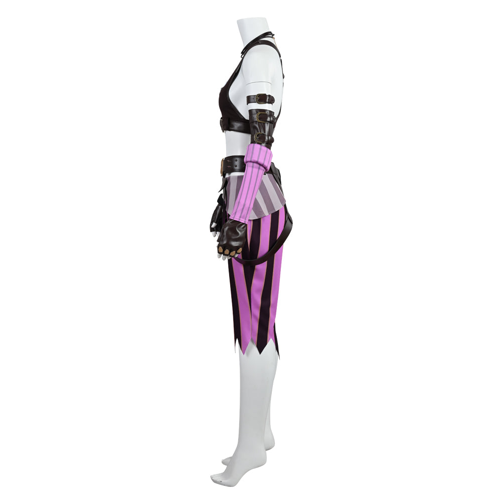 Arcane:League of Legends Jinx Cosplay Costume Halloween Power Dress Uniform Suit