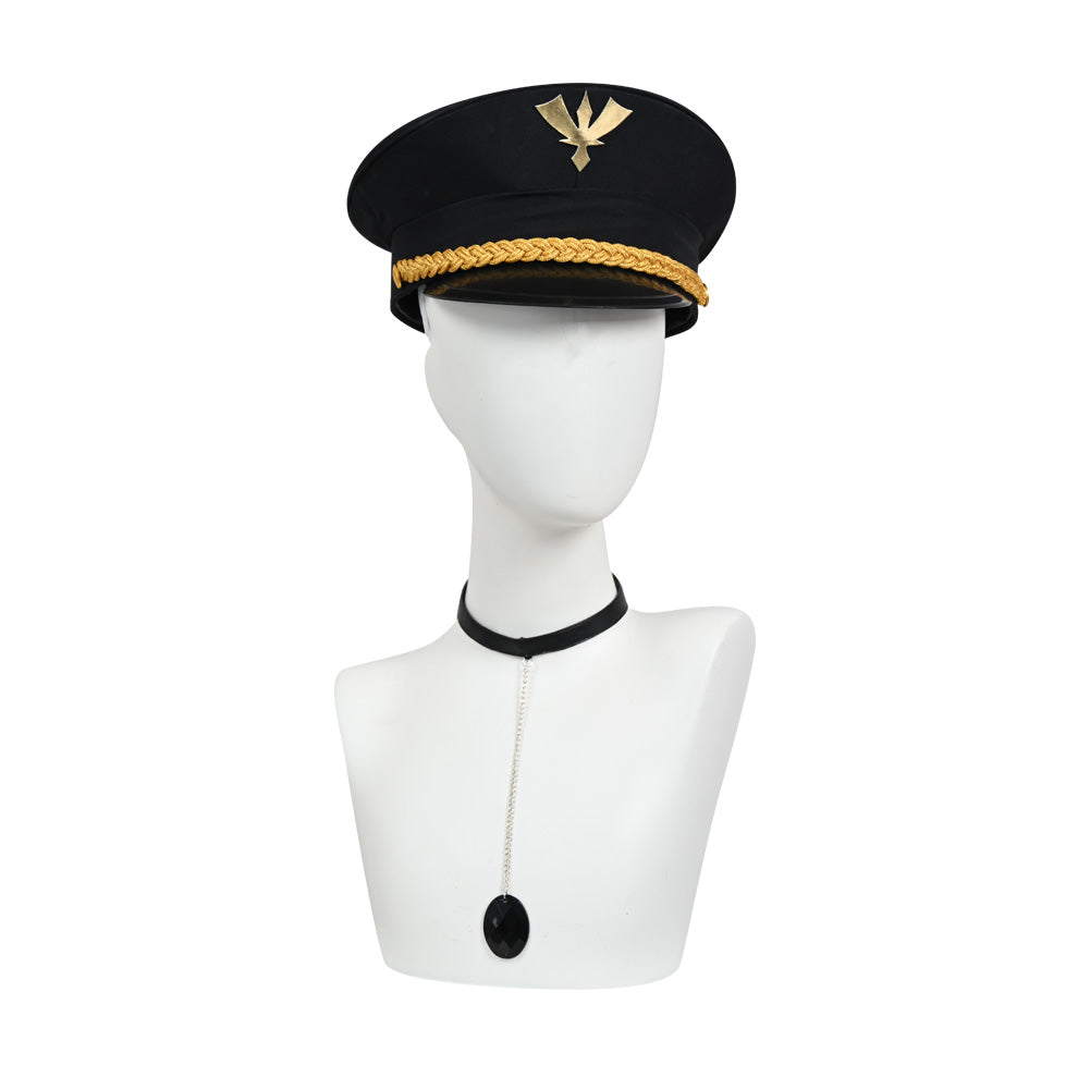 My Dress Up Darling Marin Kitagawa Cosplay Costume Halloween Leather Coat Black Dress Suit With Hat