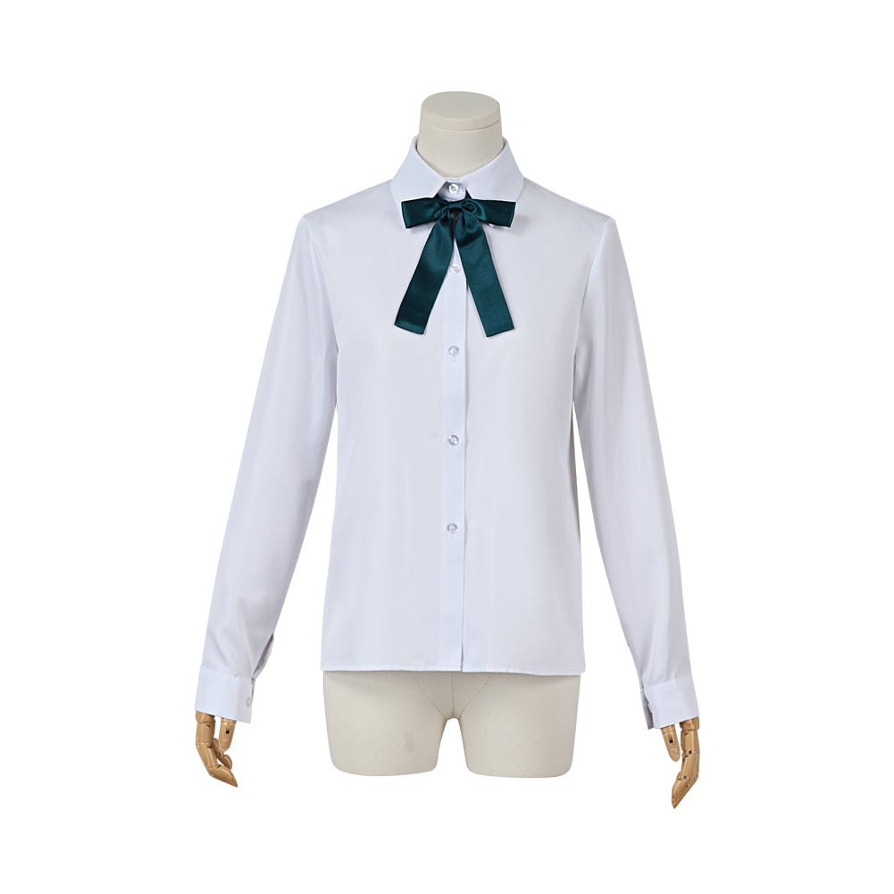 Lycoris Recoil Inoue Takina Cosplay Costume School Uniform Dress for Women Girl Blue
