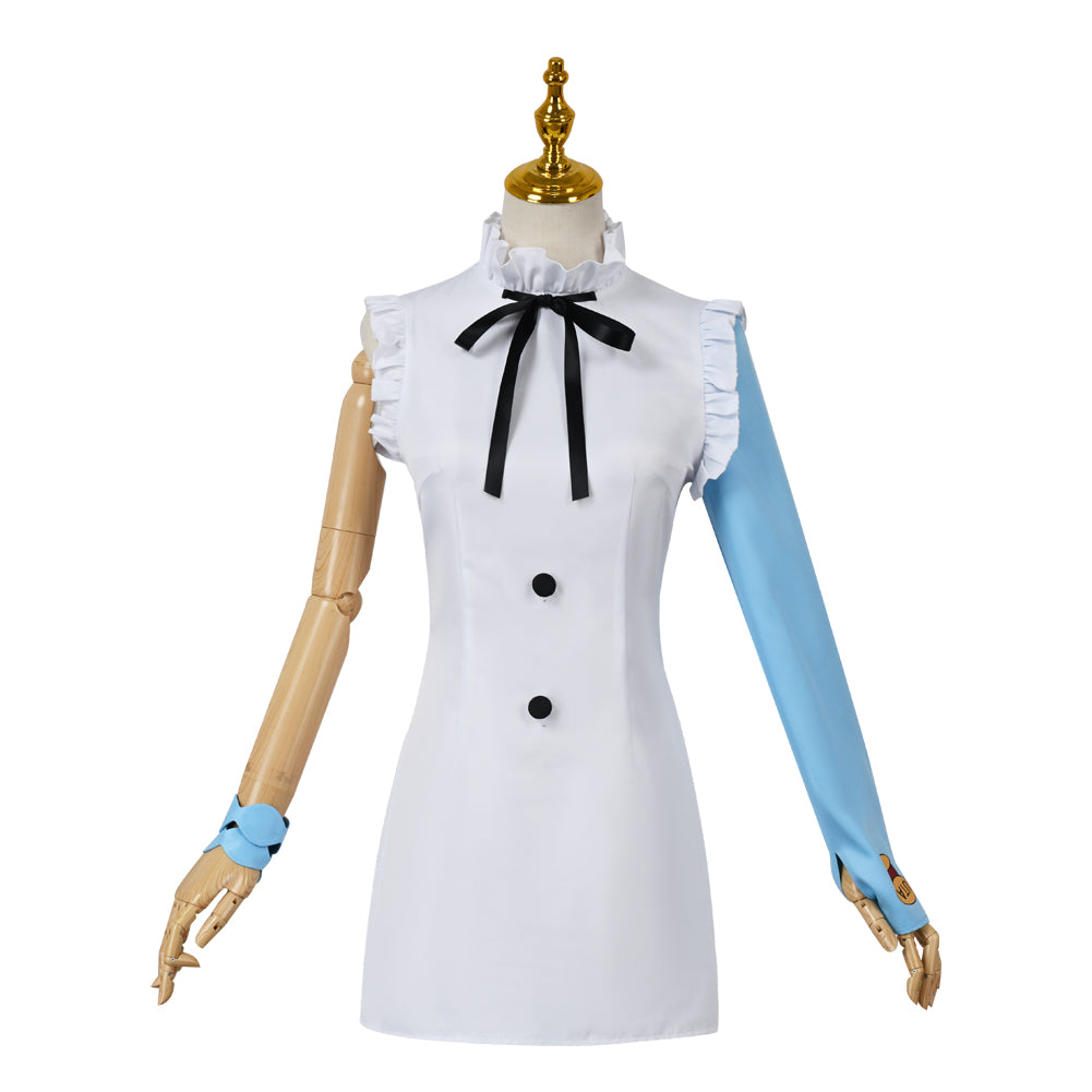 Uta Cosplay Costume Red Shanks's Daughter Uta Long Jacket Coat Dress Suit