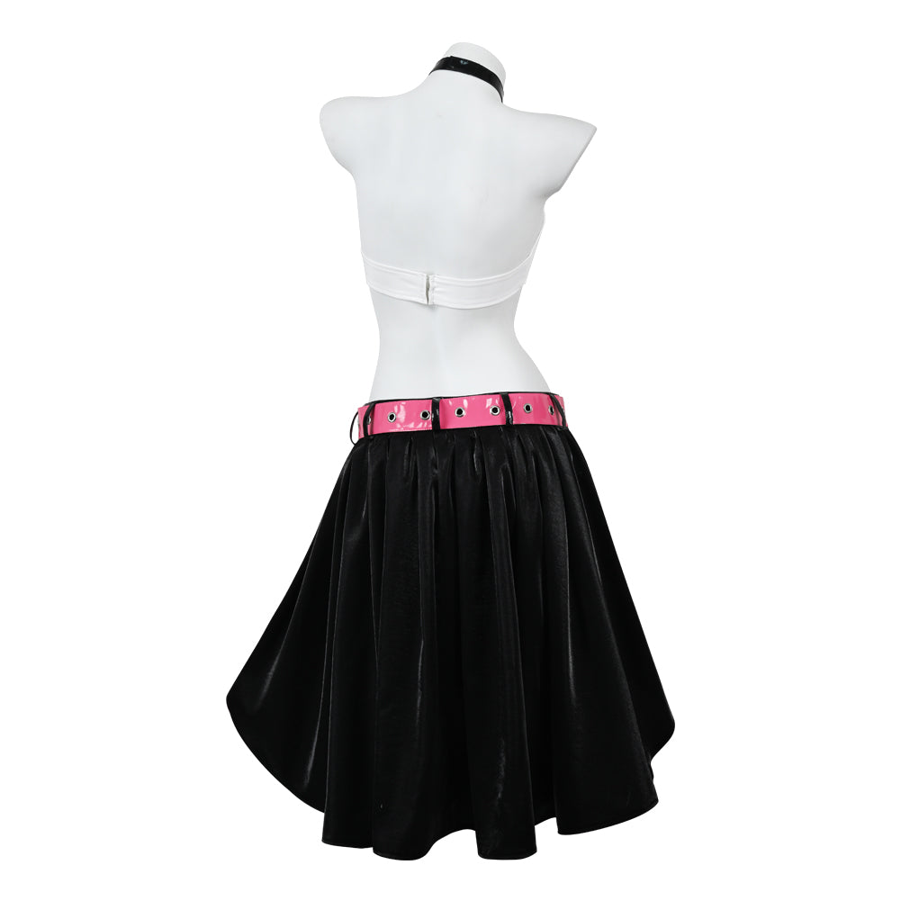 Nami Cosplay Costume Women's Clothing Black Skirt Halloween Sexy Dress Suit Full Sets