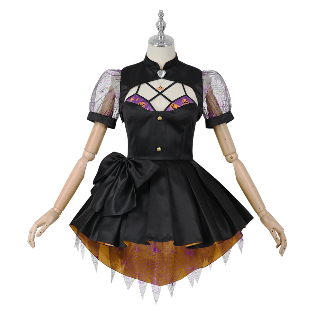 My Dress Up Darling Marin Kitagawa Cosplay Costume Halloween Dress Suit Full Sets with Pumpkin Hat