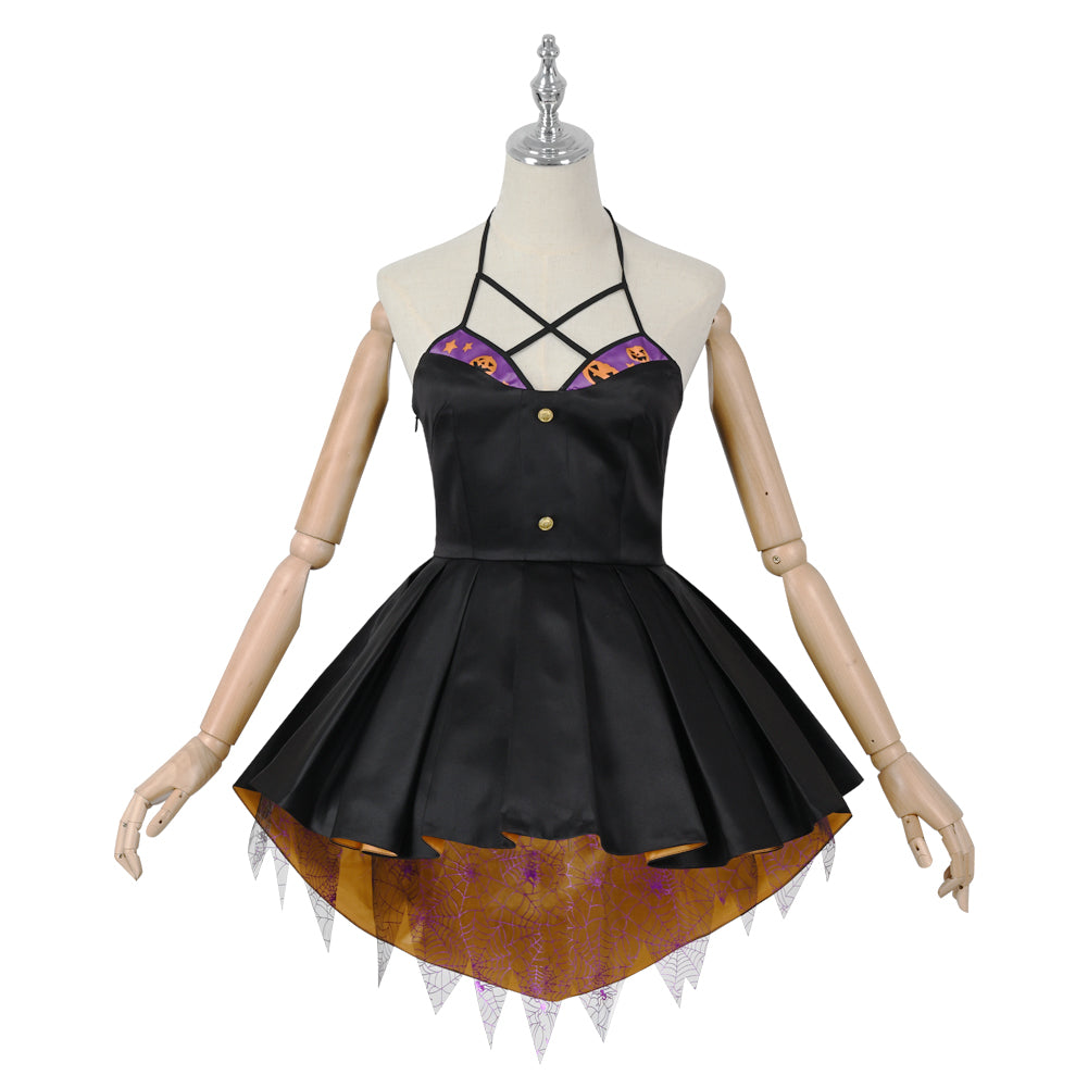 My Dress Up Darling Marin Kitagawa Cosplay Costume Halloween Dress Suit Full Sets with Pumpkin Hat