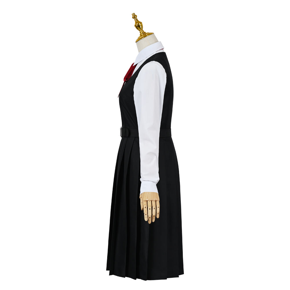 Chainsaw Man Mitaka Asa Cosplay Costume War Demon Dress School Uniform Suit Black