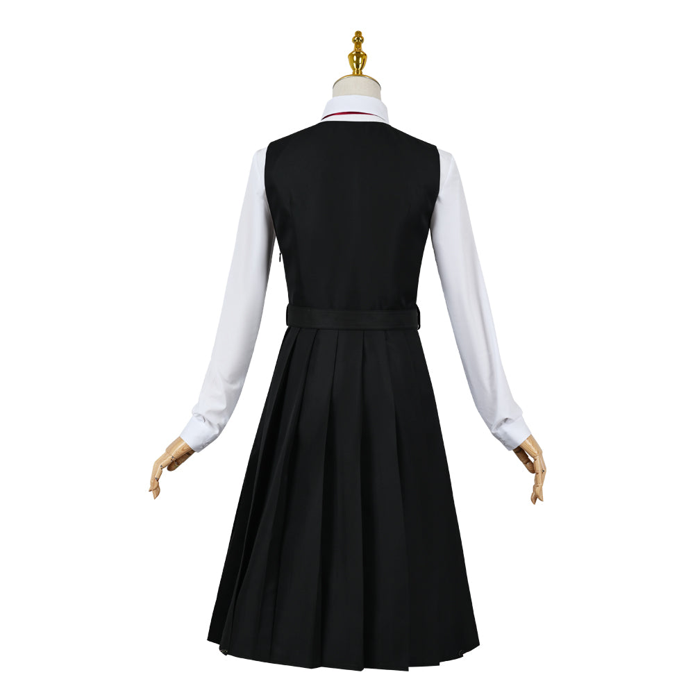 Chainsaw Man Mitaka Asa Cosplay Costume War Demon Dress School Uniform Suit Black