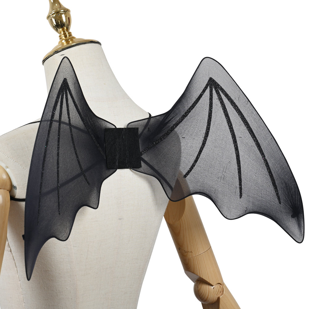 Lycoris Recoil Nishikigi Chisato Cosplay Costume Halloween Devil Imp Dress Suit Orange
