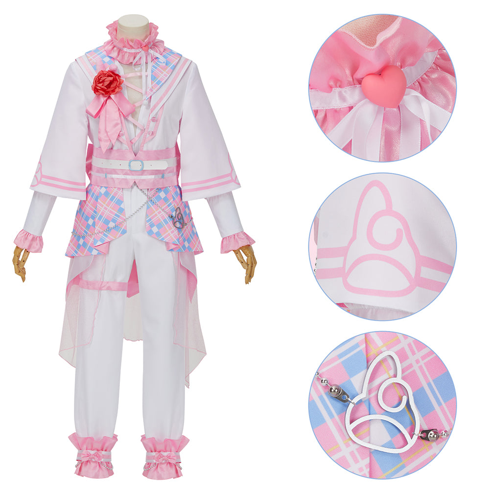 Ensemble Stars Oukawa Kohaku Cosplay Costume Halloween Cherished Cutie Dress Uniform Suit