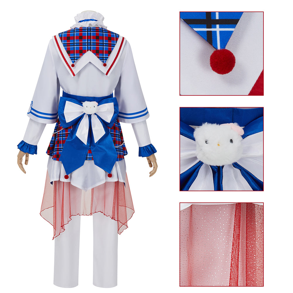 Ensemble Stars Amagi Hiiro Cosplay Costume Halloween Cherished Cutie Dress Uniform Suit