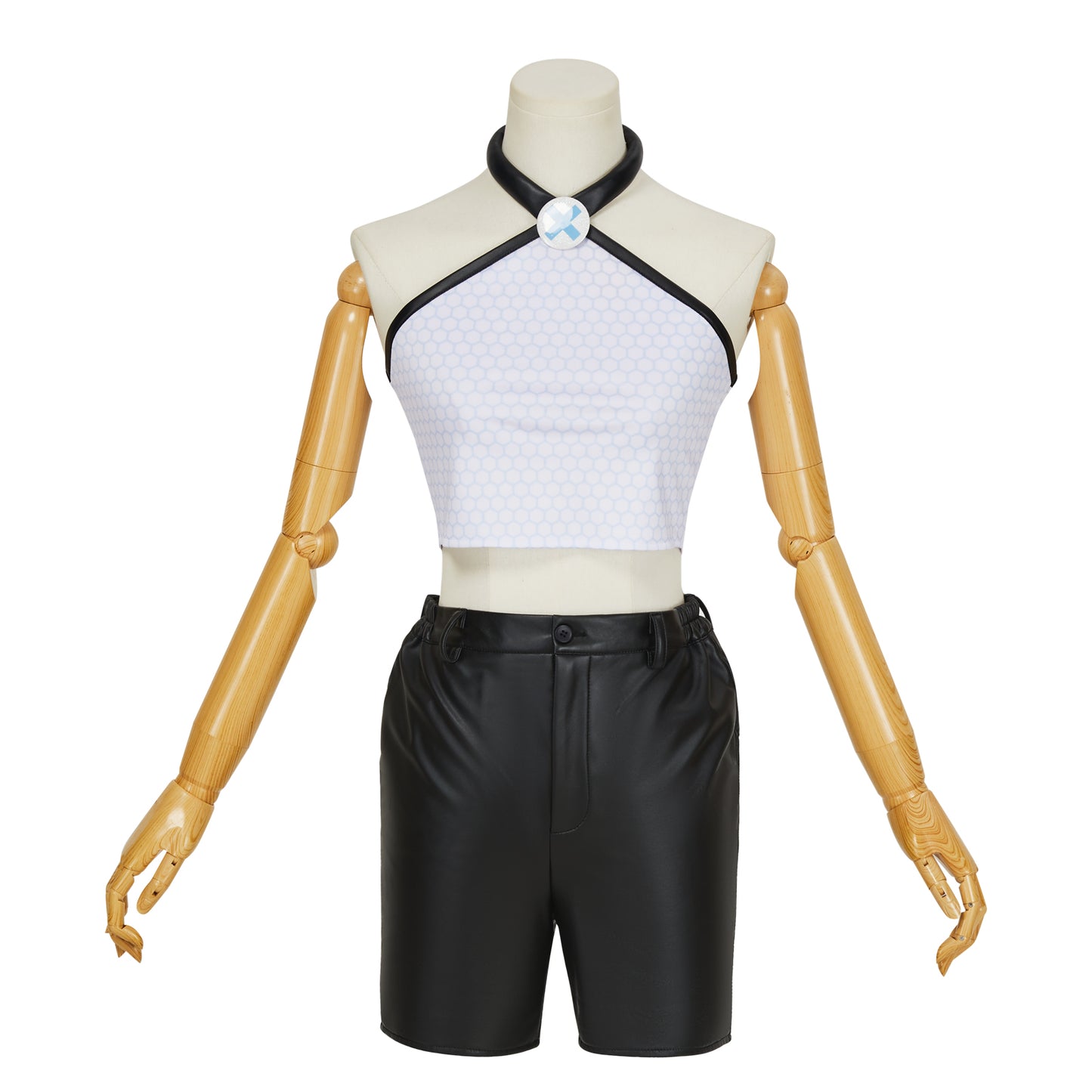 Pokemon Scarlet and Violet Gym Leader Lono Cosplay Costume Yellow Dress Suit
