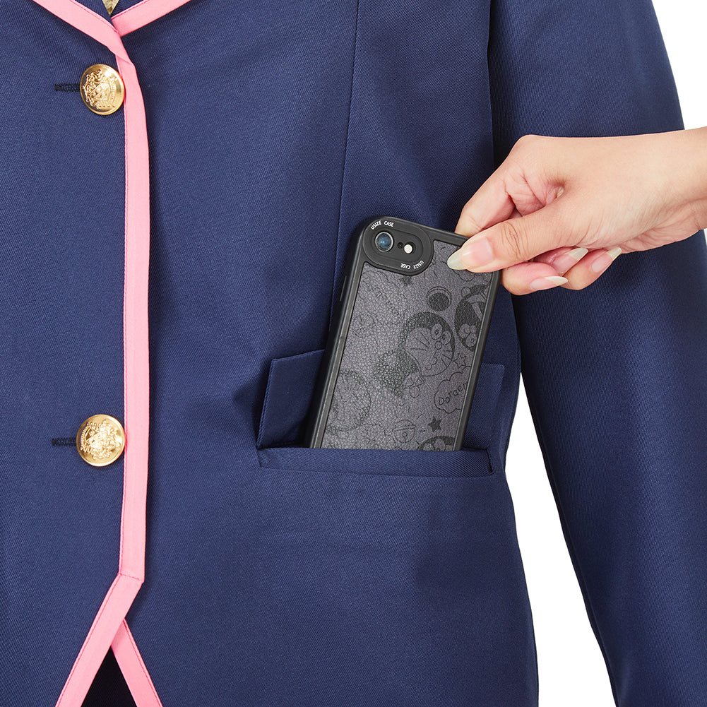Oniichan wa Oshimai! Ōka Asahi Cosplay Costume School Uniform Dress Blue