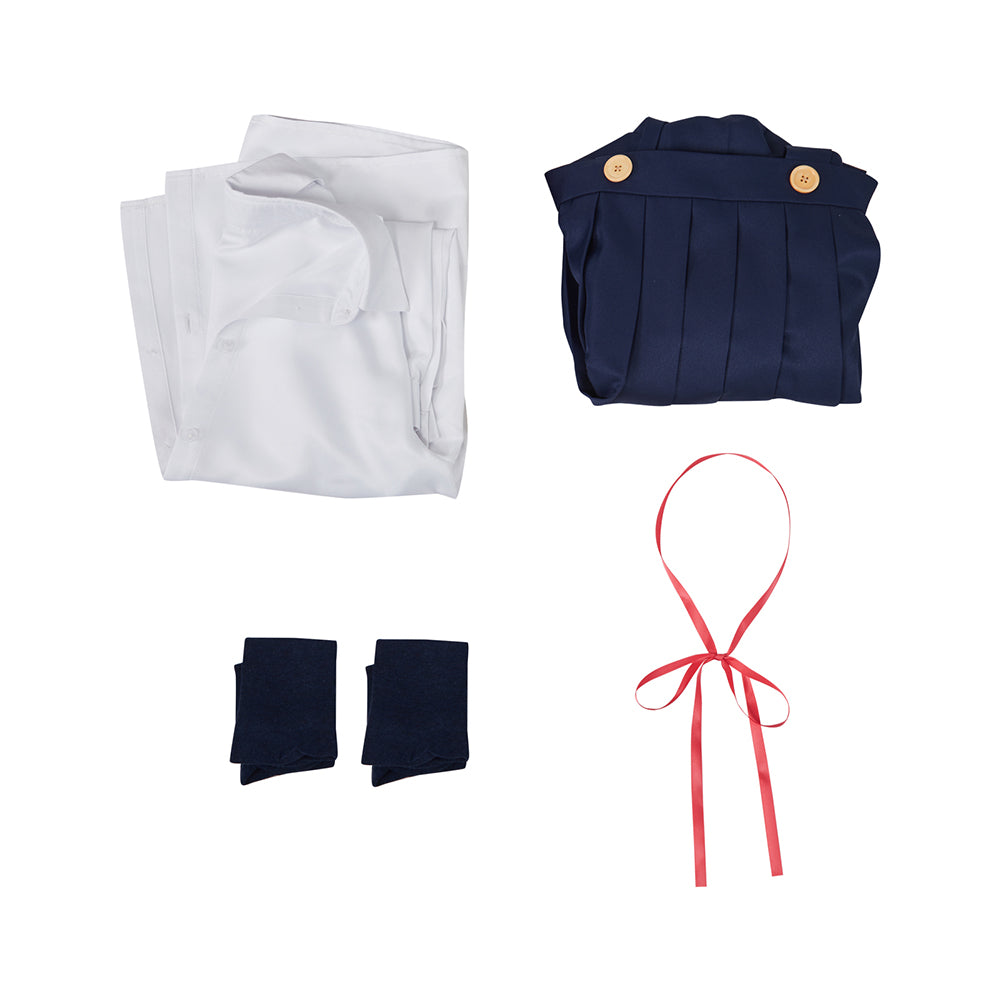 Oniichan wa Oshimai! Hozuki Momiji Cosplay Costume School Uniform Dress White Shirt