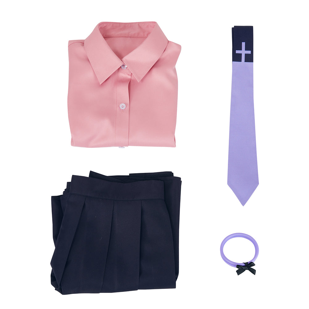 GRIDMAN UNIVERSE Yume Minami Cosplay Costume Halloween Dress School Uniform Suit for Women