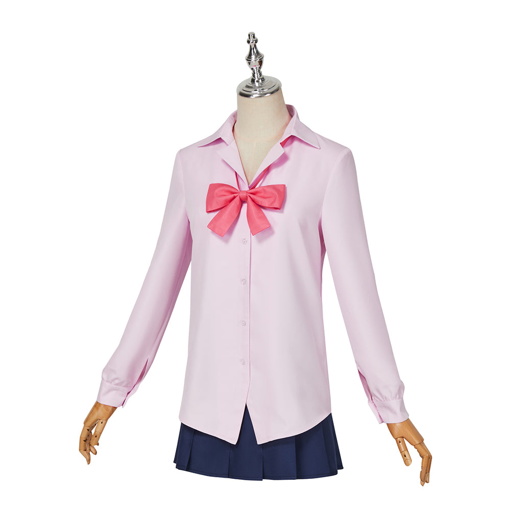 Oniichan wa Oshimai! Hozuki Kaede Cosplay Costume Halloween Suit Uniform Pink Shirt