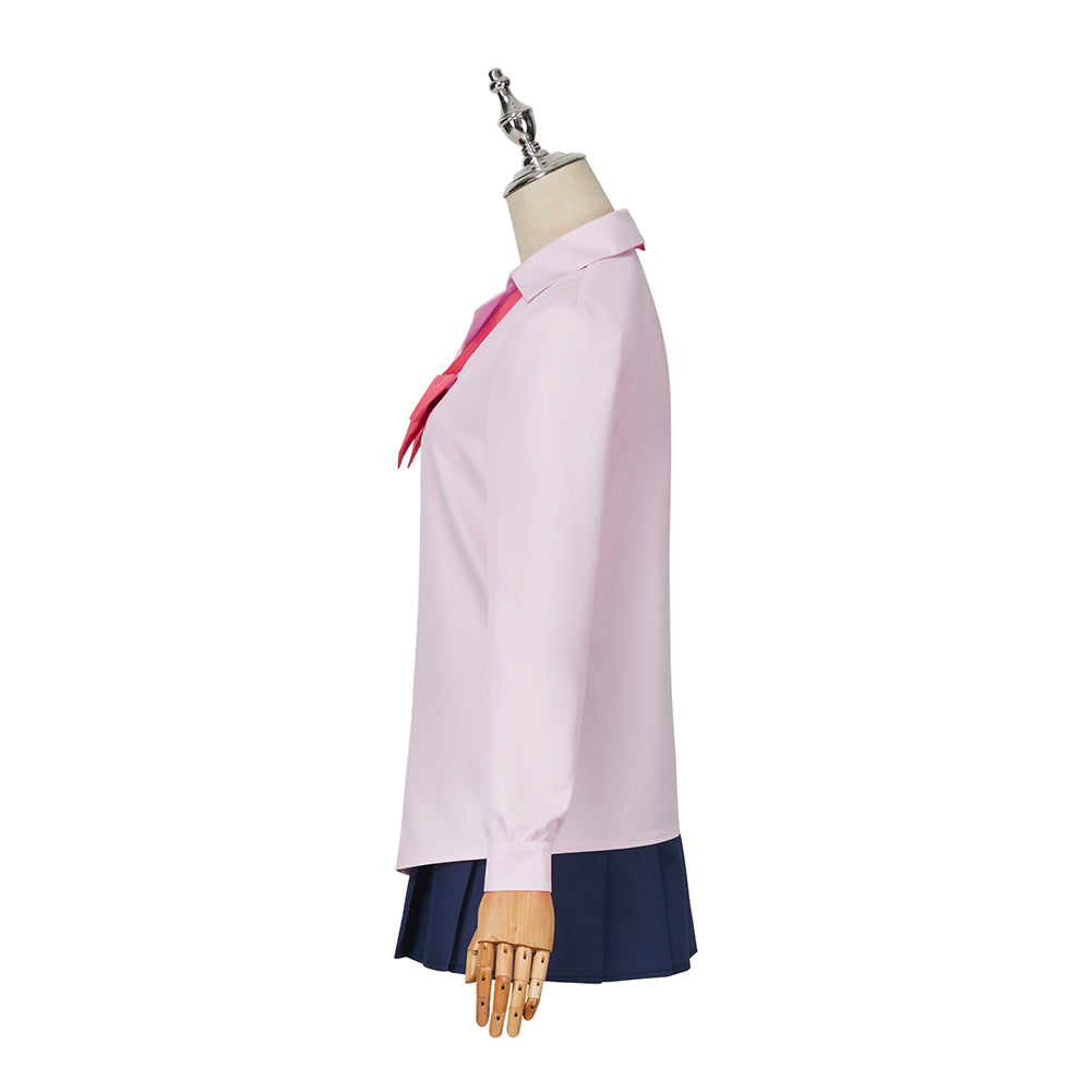 Oniichan wa Oshimai! Hozuki Kaede Cosplay Costume Halloween Suit Uniform Pink Shirt