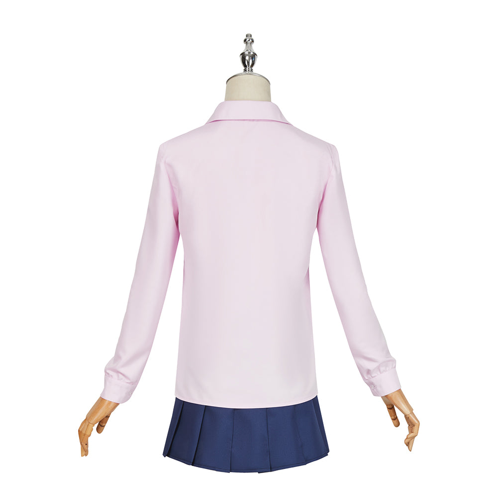 Oniichan wa Oshimai! Hozuki Kaede Cosplay Costume Halloween Suit Uniform Pink Shirt