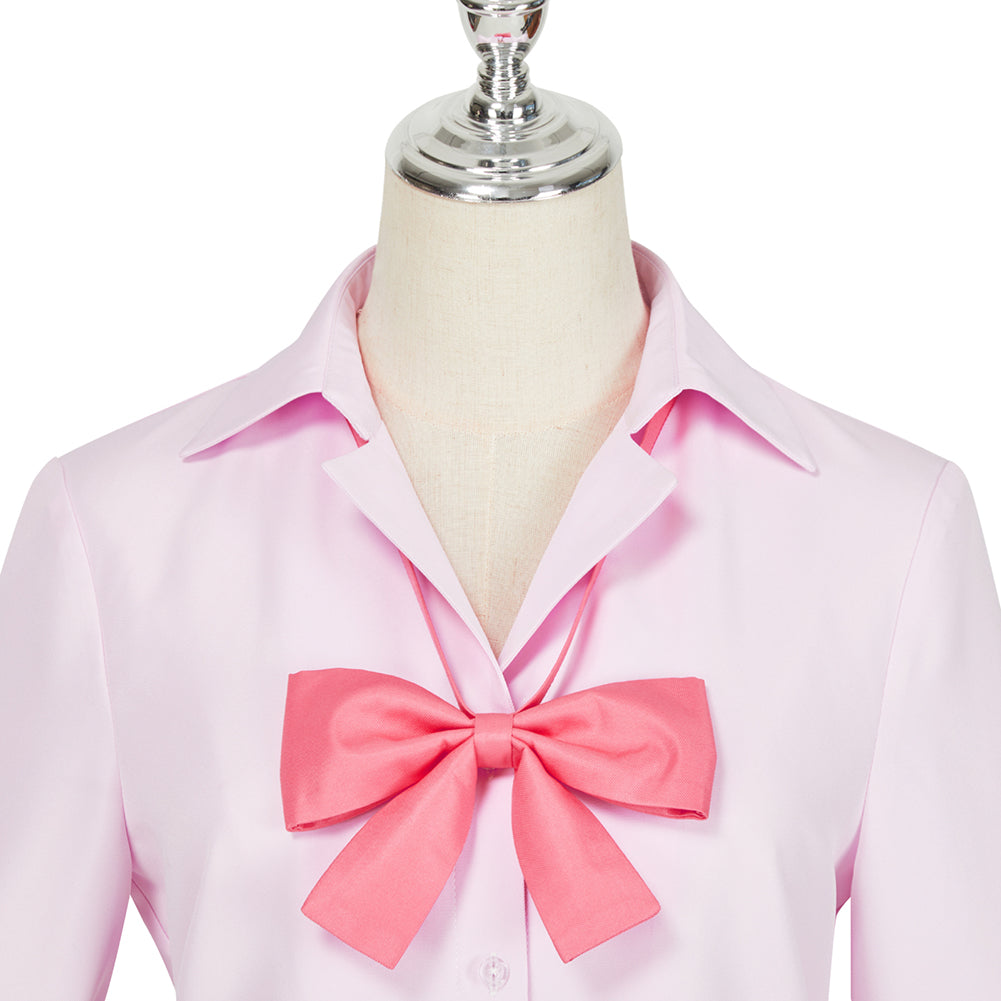 Oniichan wa Oshimai! Hozuki Kaede Cosplay Costume Halloween Suit Uniform Pink Shirt