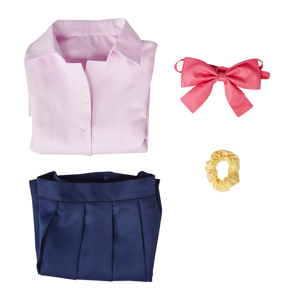 Oniichan wa Oshimai! Hozuki Kaede Cosplay Costume Halloween Suit Uniform Pink Shirt
