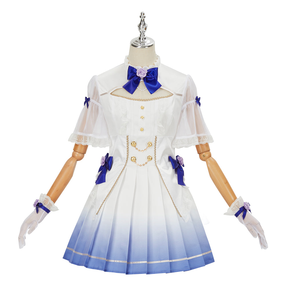 Love Live Eien no Isshun Asaka Karin Cosplay Costume Nijigasaki High School Idol Dress